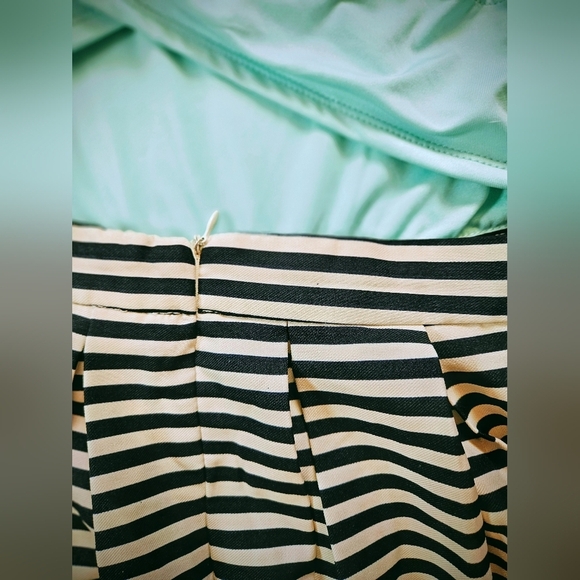 Charming Charlie Womens Blue And Striped Sleeveless Open Back Dress Size Medium - Picture 13 of 13